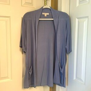 Lightweight texture, Michael Kors short sleeved cardigan Size L
